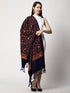 Women's Aari Embroidery Wool Stole